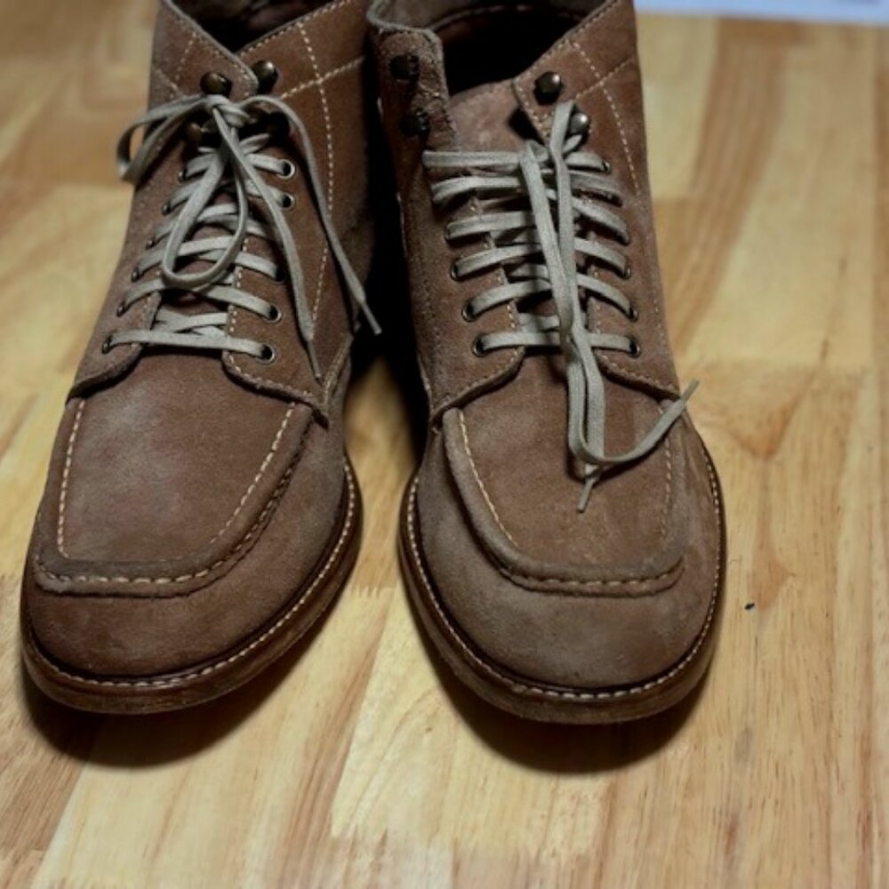 Cole Rood & Haan Beige Suede Leather Boots - LUX Edition (Gently Used)